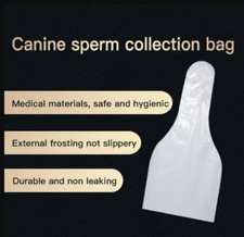 Disposable Canine Artificial Insemination Dog Semen Collection Bags Gather Cones