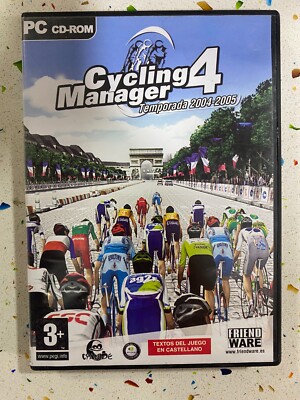 Cycling Manager 4 Season 2004-2005 Game PC CD Spanish