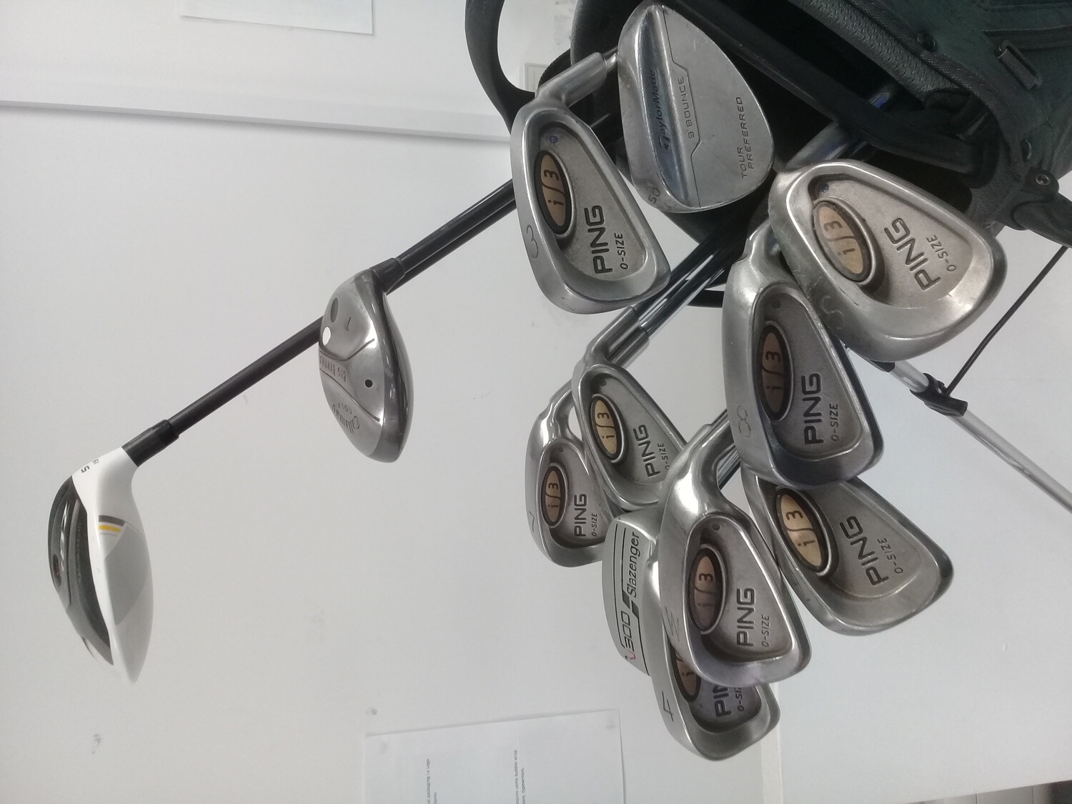 Bundle PING i3 Golf Clubs Set Taylor Made Callaway Slazenger Ouul Carry