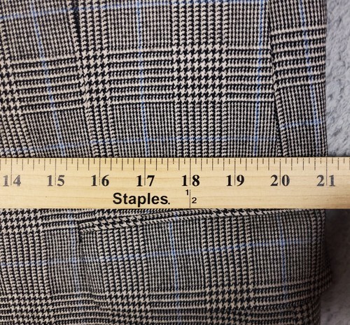 Brooks Brothers Madison Fit Saxxon Prince of Wales Glen Plaid Sport Coat 42 Long - Picture 16 of 23