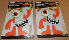 Halloween Pumpkin Costume Wood 2 Kits 36pc Creatology Stick In Pumpkin 123S