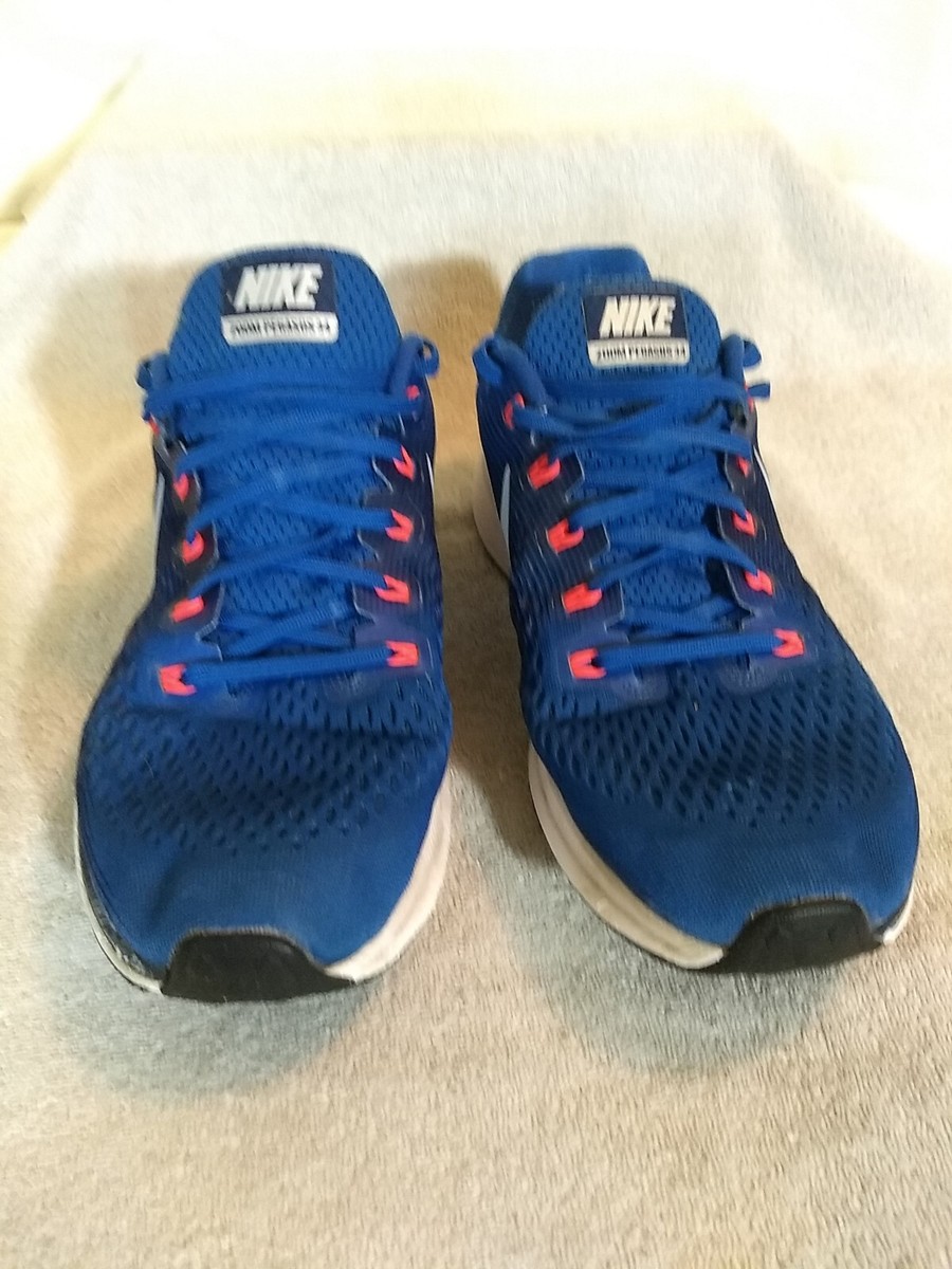 Nike Mens Zoom Pegasus 34 'Blue Jay' (880555-402), Size: 12.5 MT42