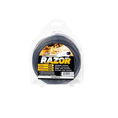 Ratioparts Mähfaden Ersatzfaden Nylonfaden Razor 5 kant gedreht gehärtetem Kern