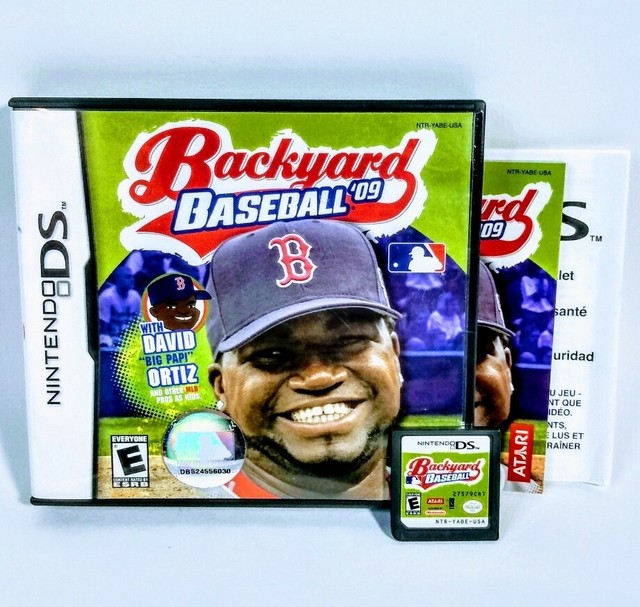 Backyard Baseball '09 (Nintendo DS, 2008) Complete Tested eBay