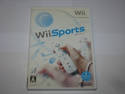 Wii Sports (Japanese version, region locked) Nintendo Wii Japan