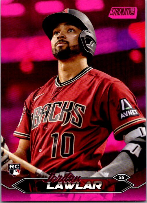 2024 Stadium Club #12 Jordan Lawlar Pink Foil