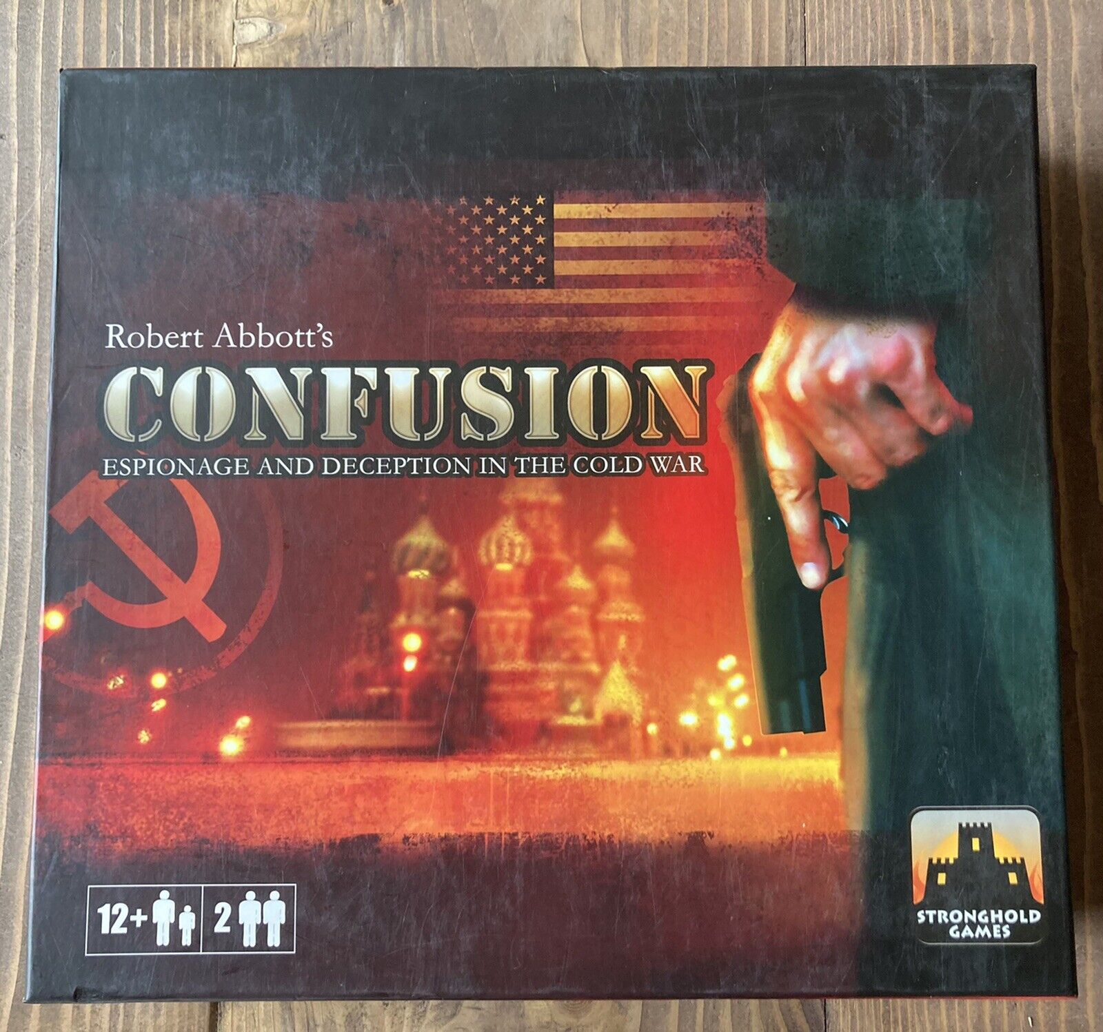 Confusion - Espionage and Deception in the Cold War Stronghold Board Game EUC!