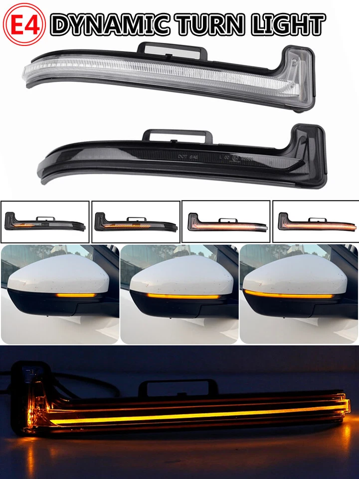 Luz LED Espejo Lateral Indicador Señal de Giro Peugeot 3008 P84/5008 T87 13-21 Foto 4 de 4