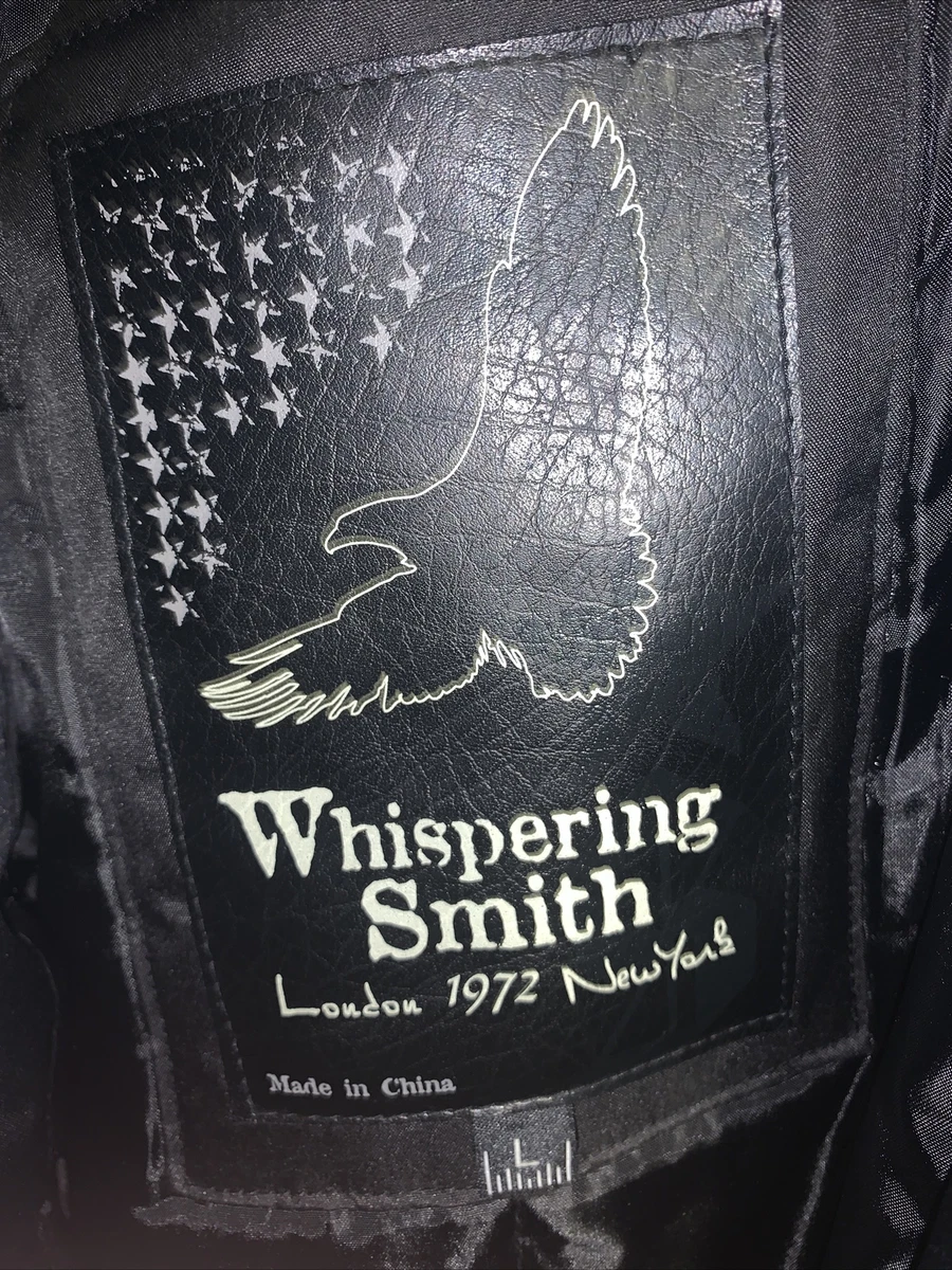 Whispering Smith London 1972 New York Men's LARGE Snow Jacket w/ Fuzzy Hood  | eBay