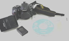 Nikon D3100 14.2MP fotocamera reflex digitale, solo corpo, scatti/shutter count 28468
