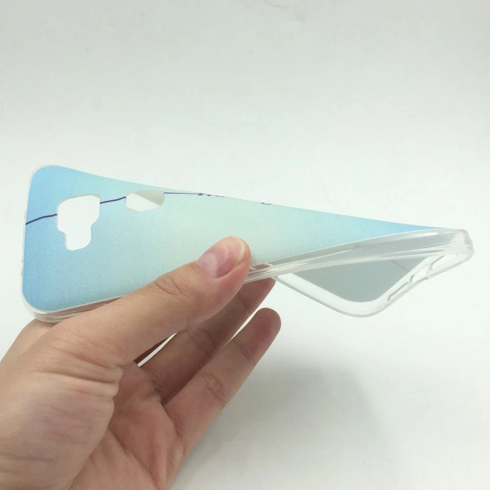 Custodia Cellulare Protettiva per Huawei G8 Bumper Astuccio Silicone Blu Nuova - Immagine 2 di 2