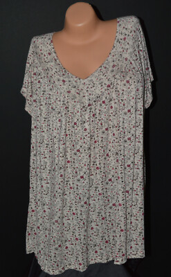 Italy Moda Tunika Shirt Top Bluse Übergröße 44 46 48 50 52 (N°25)