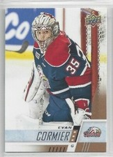 2017-18 Upper Deck CHL #139 Evan Cormier (goalie)