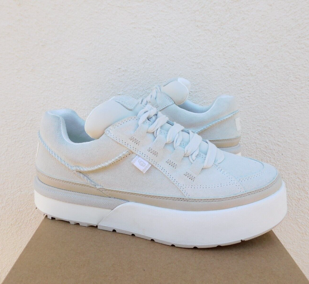 UGG All Gender Goldencush LT Suede Platform Sneakers Women Size 9 Men Size 8 New