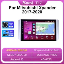 For Mitsubishi Xpander 2017-2020 Car Radio Stereo Multimedia Player GPS Screen