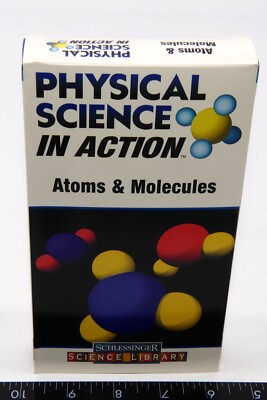 Physical Science In Action Atoms & Molecules VHS Cassette Tape Video