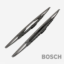 BOSCH Scheibenwischer Twin mit Spoiler 600mm & 400mm u. a. für Mazda 6 Fastback