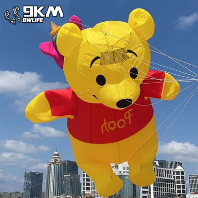 5m Bear Kite Inflatable Show Kite Pendant Line Laundry Kite 30D Ripstop Nylon