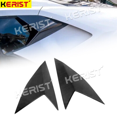 Carbon Fiber Side Scoop Window Air intake Vents For Lamborghini Huracan 14-19