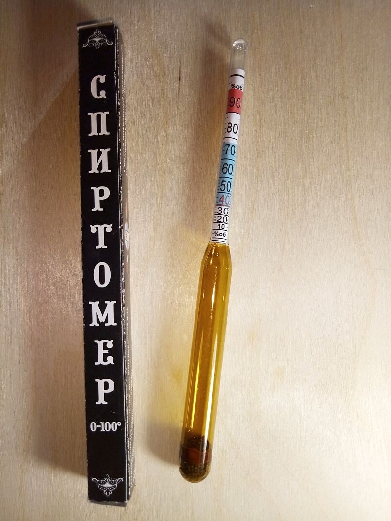 0-100% Alcohol Meter HYDROMETER PROOF TESTER WHISKEY SPIRITS MOONSHINE LIQUOR