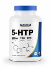 Nutricost 5-HTP 200mg Vitamin Capsule - 120 Capsule