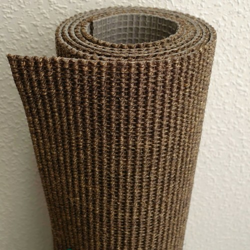 Sisal carpet remnant as scratching tree or Cats Furniture Natural Fibre