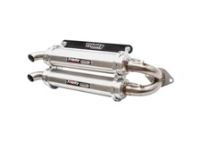 Trinity Racing Slip-On Dual Exhaust For 18-2019 Polaris RZR XP 1000