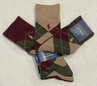 polo ralph lauren argyle socks