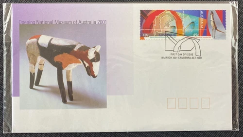 2001 Opening National Museum Of Australia FDC First Day Cover