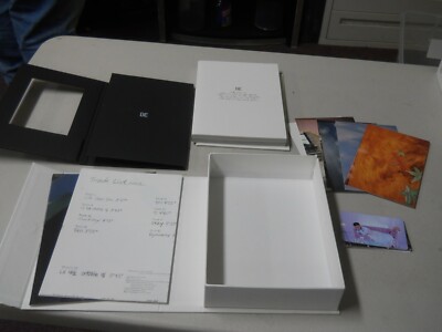 Kpop BTS BE Deluxe Edition Album, On Pack Poster, Hologram box not