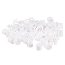 Appendiabiti pennarello bianco adatto asta 3,5 mm per indumenti codice colore bianco 100 pezzi