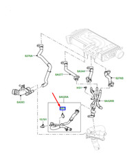 LR Range Rover Velar L560 Kühlsystem Rohr O-Ring LR165691 NEU ORIGINAL