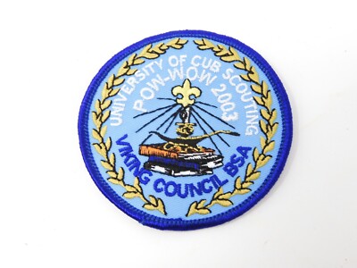 Boy Scouts - BSA  Viking Council - Pow Wow 2003 Patch 3'' Diameter