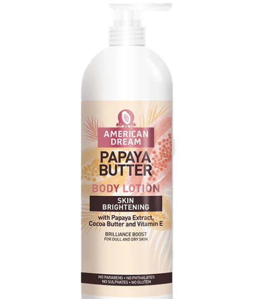 American Dream Papaya Brightening Body Lotion 750ml