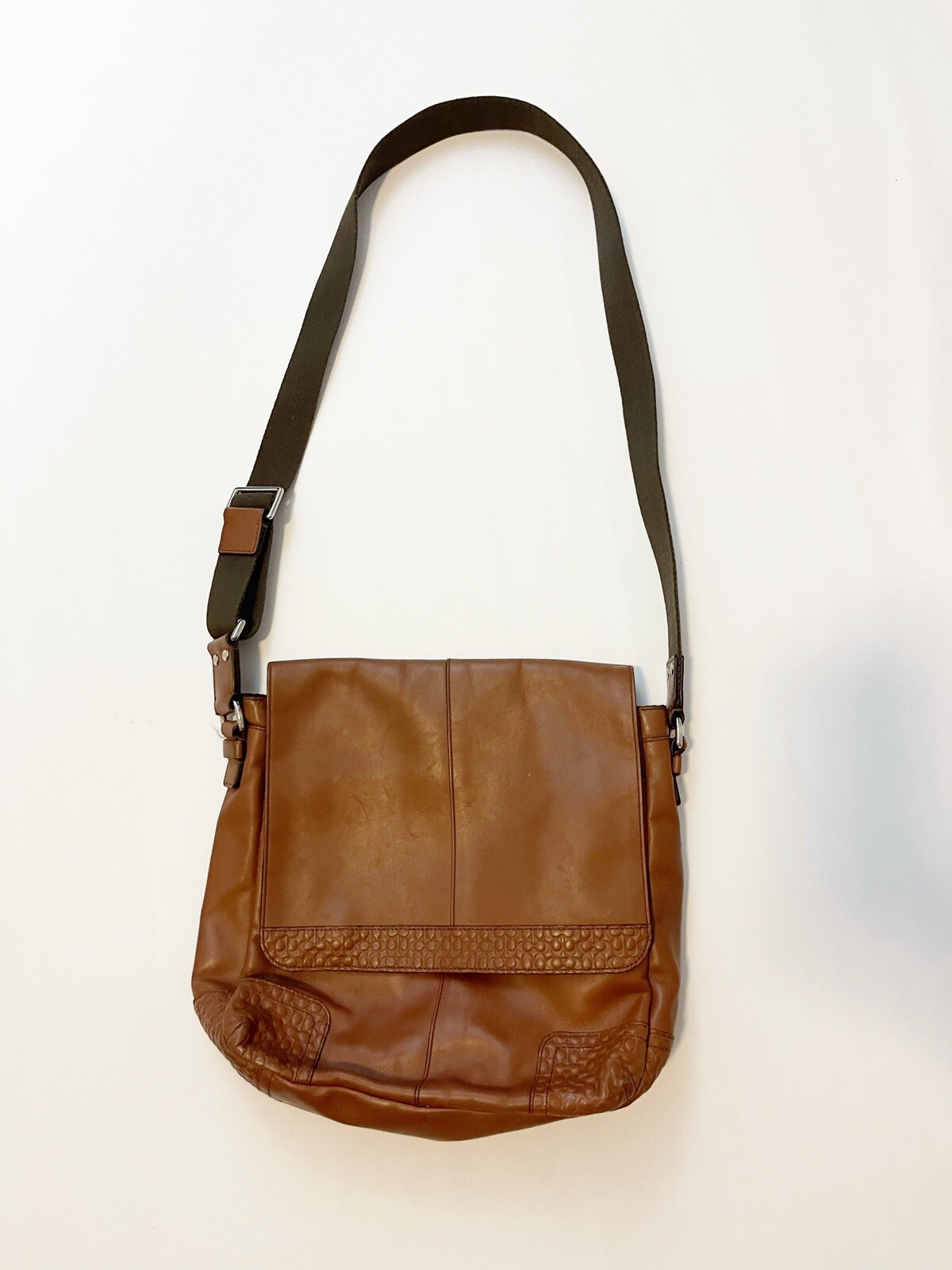 brown coach messenger bag Gem