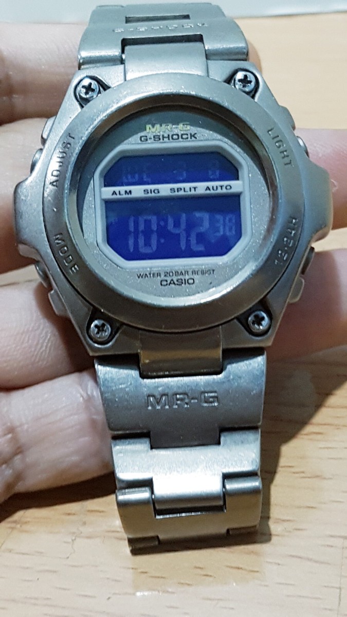 Premium Titanium G-Shock Vintage MTG MRG-100T Full EL Light Purple