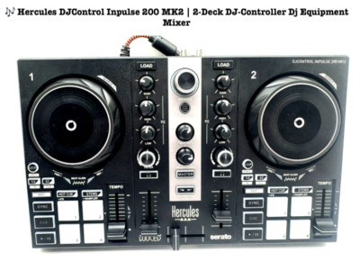   Hercules DJControl Inpulse 200 MK2 | 2-Deck DJ-Controller Dj Equipment Mixer