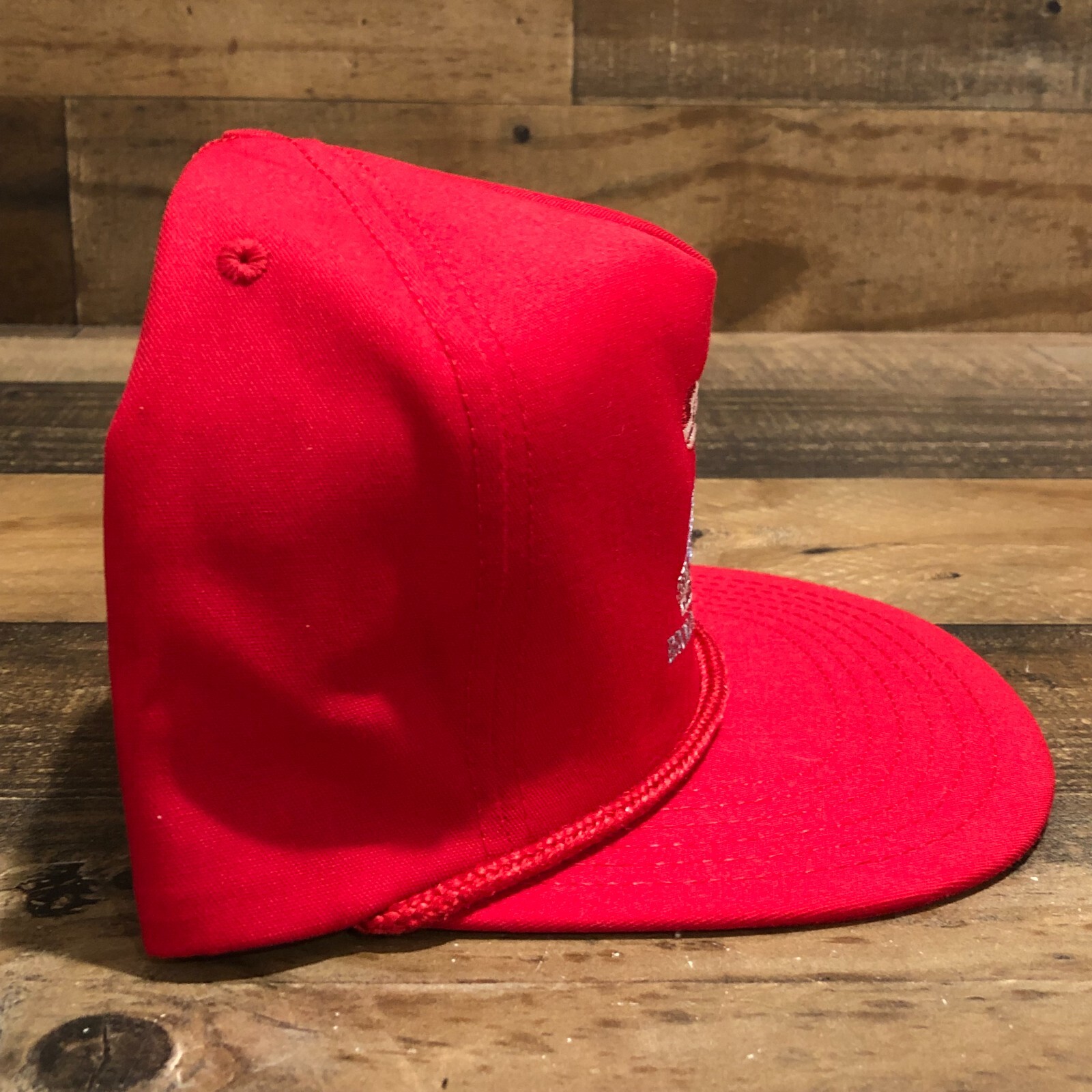 VTG Broad Rack Structures Hat Strapback Baseball … - image 3