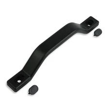 Black Plastic Grab Bar,  Assist Handle,  RV Motorhome Camper Trailer 9.5" Length