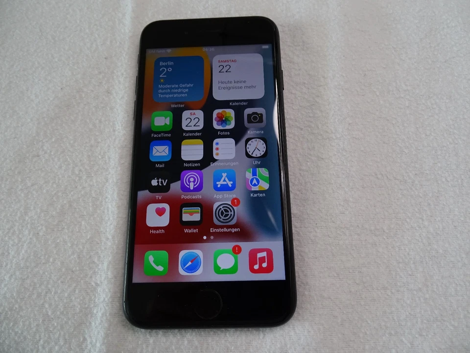 Apple iPhone 7 128GB Schwarz! Ohne Simlock! TOP ZUSTAND! OVP! Selten! RAR! iOS! - Bild 2 von 4