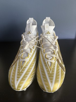 New Adidas Freak 23 Inline Gold White Football Cleats HP2445  display picture 1