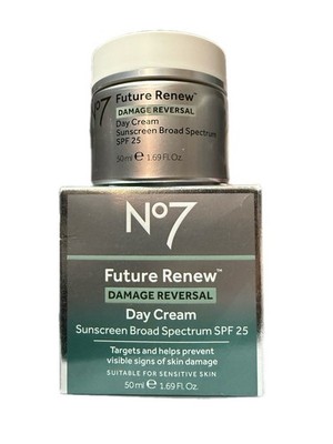 No7 Future Erneuerung Schaden Umkehr Tagescreme SPF 25 50ml Exp 04/2026 Neu IN