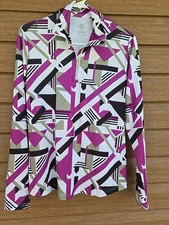 G G Blue Luxe Women's M Top