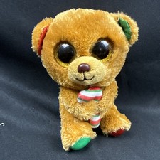 Ty Beanie Boos Bella the Holiday Bear 6" Plush