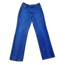 Vintage Wrangler 13MWZMS Cowboy Cut Jeans Blue Straight Leg Womens 14x29.5 USA