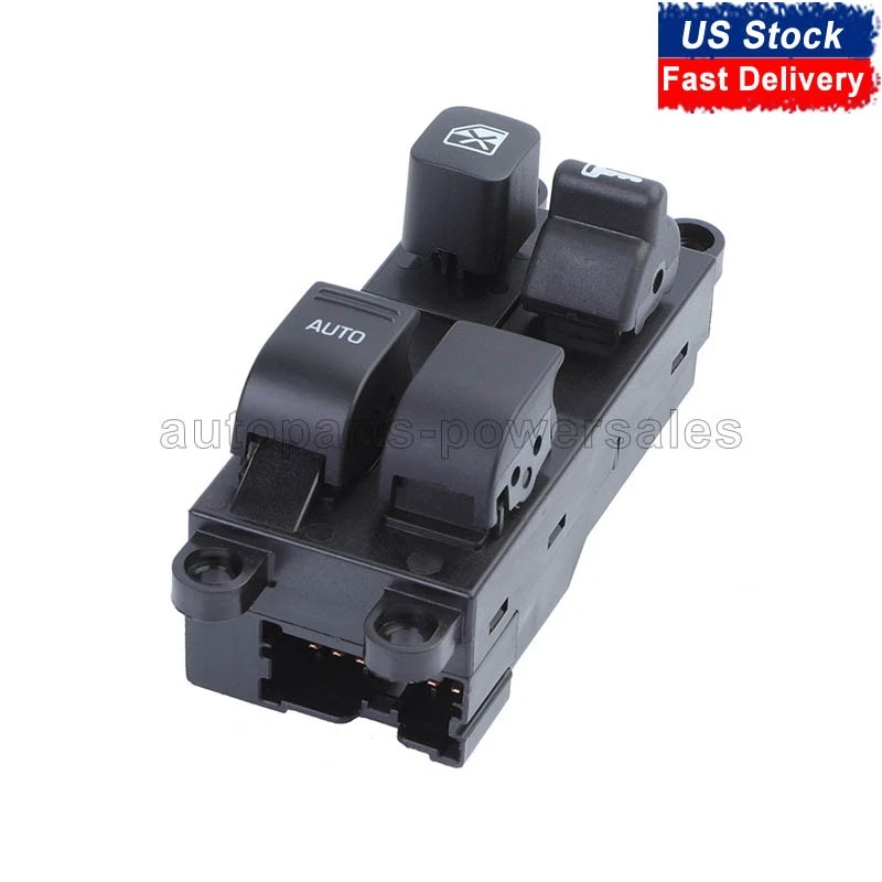 Interruptor de ventana eléctrica del lado del conductor delantero para Nissan Frontier 254018B800 1998-2004 Foto 3 de 4