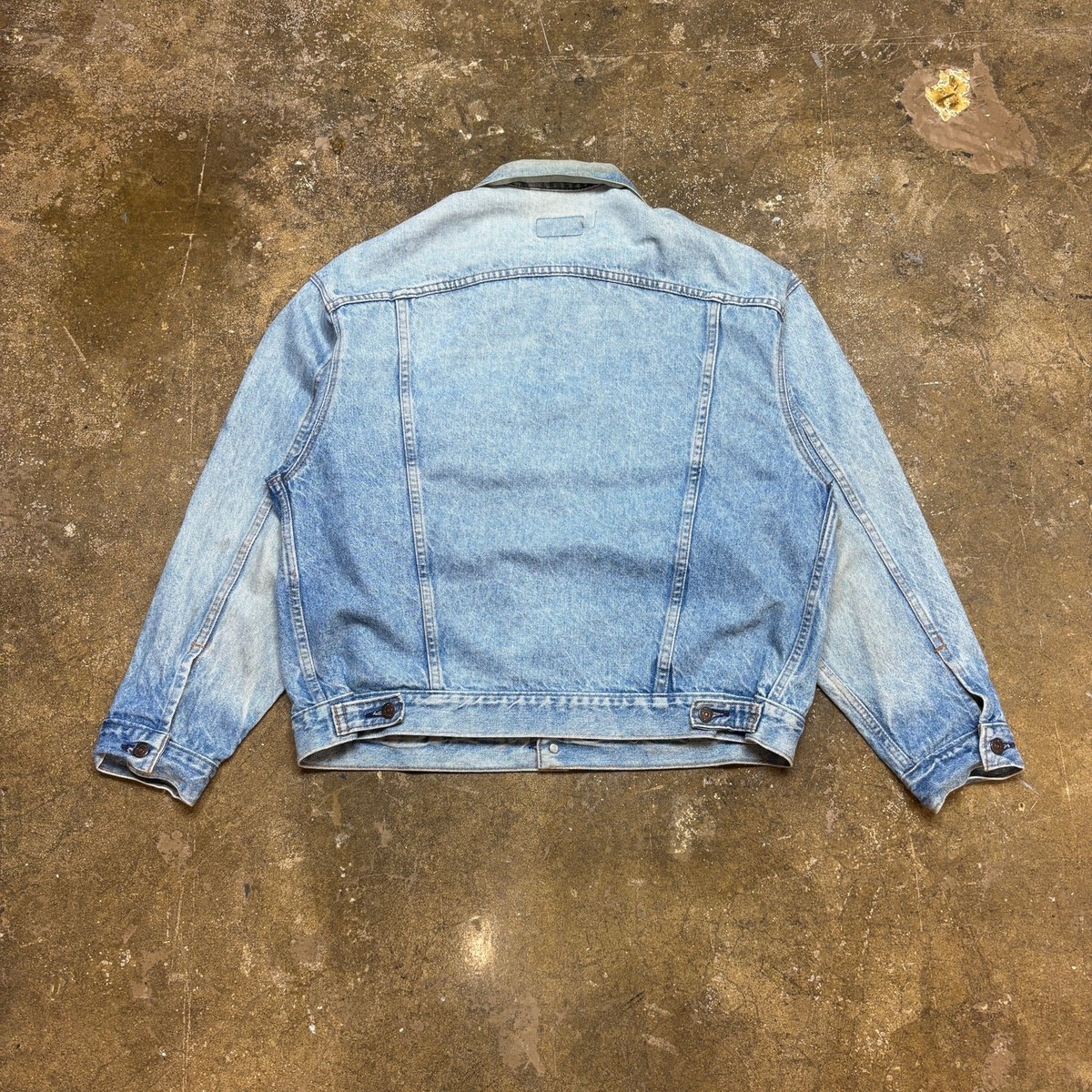 Vintage 80s Levi's 70507 0914 Type 3 Denim Trucker Jacket Men's XL