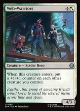 Web-Warriors (Foil) - 159 - Marvel's Spider-Man- Near Mint - MTG