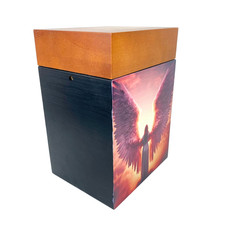 NEW Cremation Urn Container for Human Ashes, Funeral, Angel Large Handcrafted