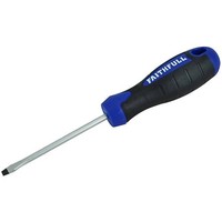 Faithfull Easi-Grip Schlitz Flared Tip Schraubendreher Soft Grip 100 X 5.5Mm